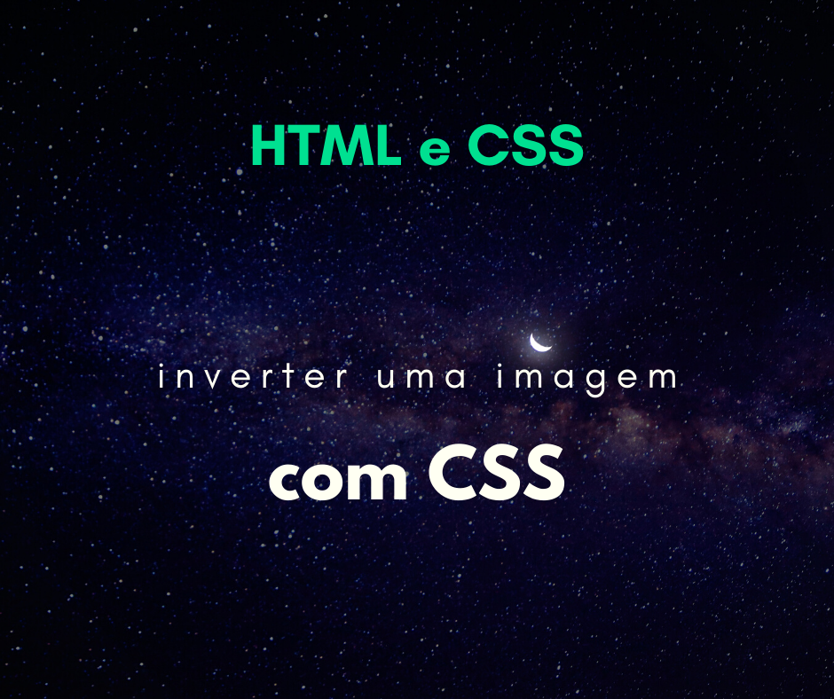 inverter uma imagem com CSS capa