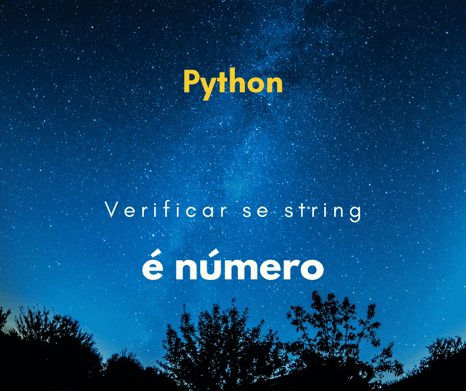 verificar se string é numero capa
