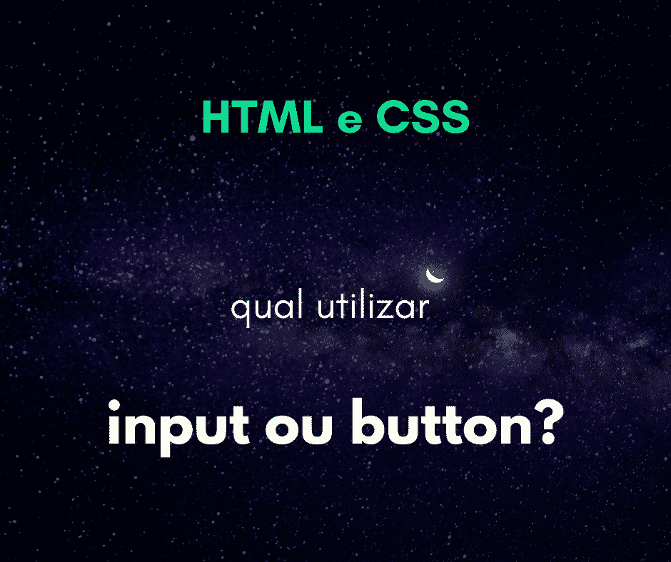 qual usar input submit ou button submit html form capa