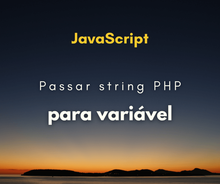 passar uma string PHP para uma variável JavaScript capa