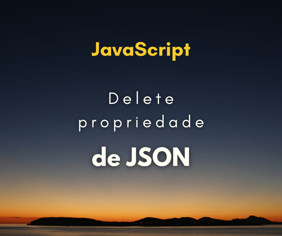 Como remover um atributo de JSON capa