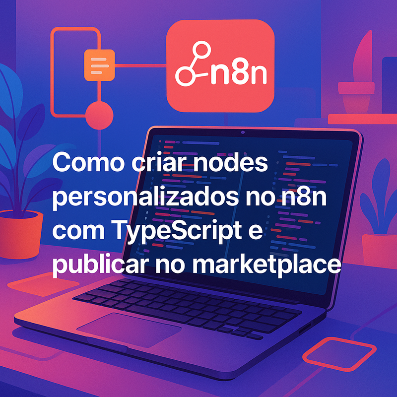 Como criar nodes personalizados no n8n com TypeScript e publicar no marketplace