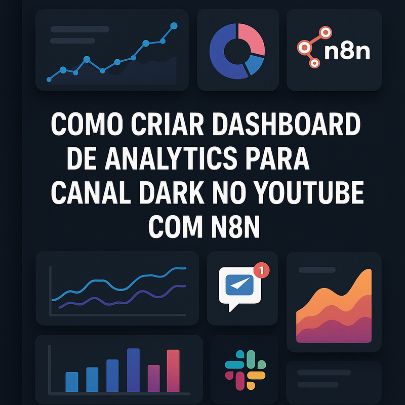 Como criar dashboard de analytics para canal dark no YouTube com n8n