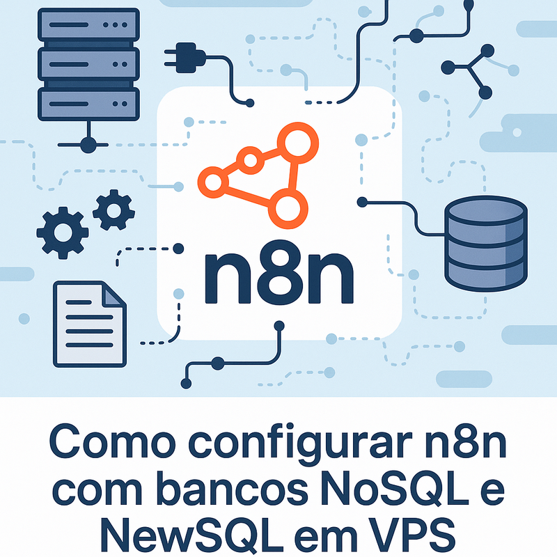 Como configurar n8n com bancos NoSQL e NewSQL em VPS