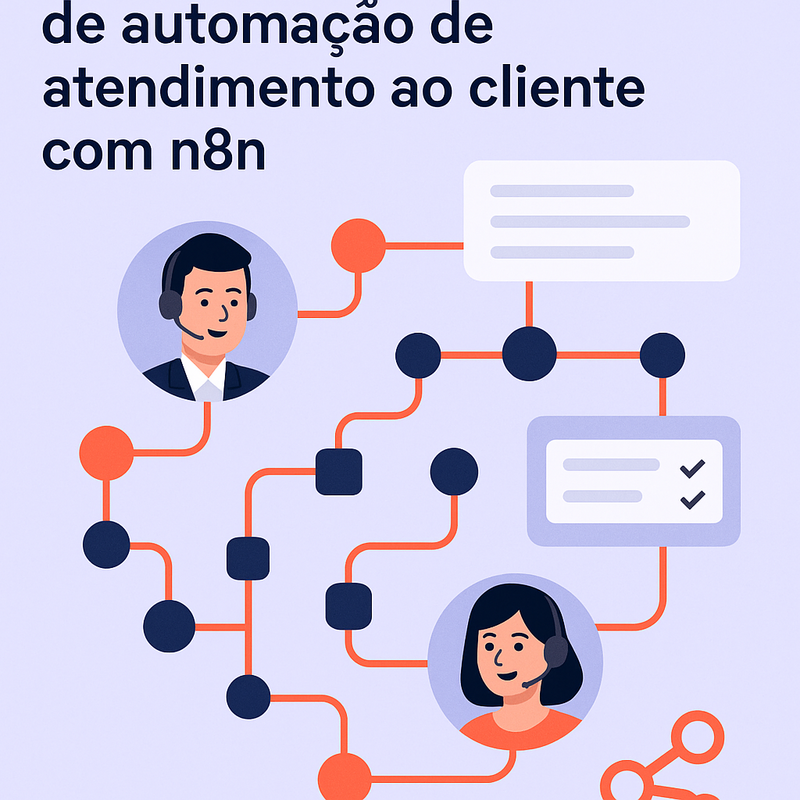 Como criar fluxos no-code de automação de atendimento ao cliente com n8n