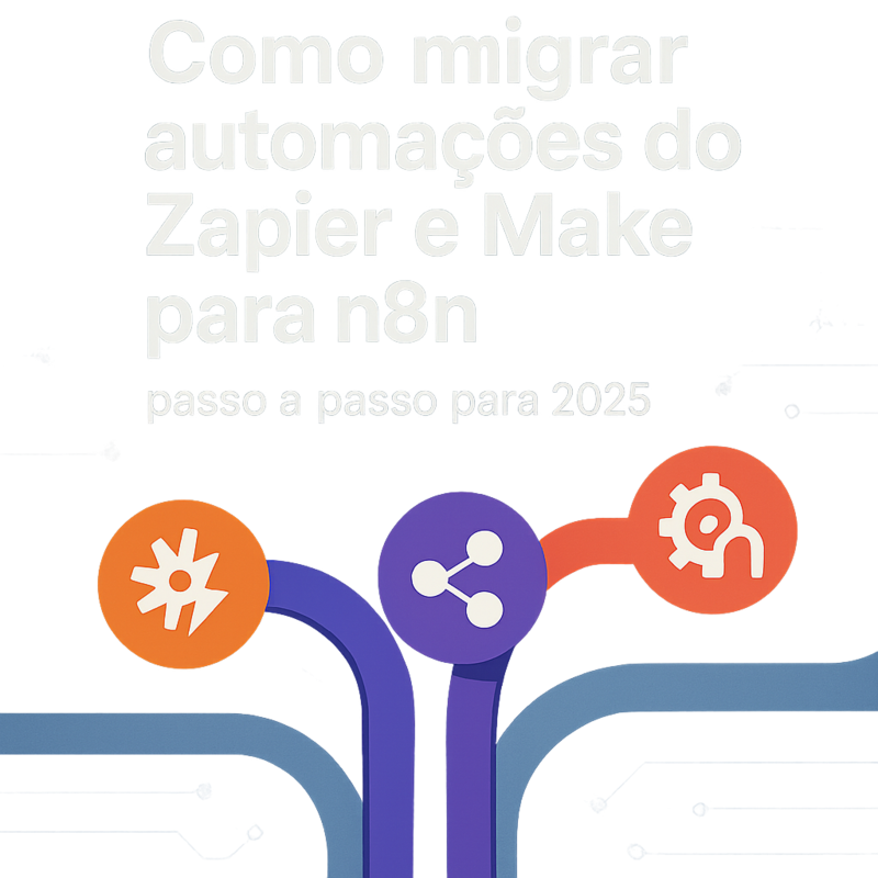 Como migrar automações do Zapier e Make para n8n: passo a passo para 2025