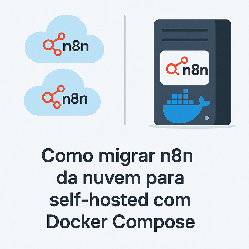 Como migrar n8n da nuvem para self-hosted com Docker Compose: Guia prático