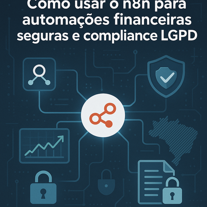 Como usar o n8n para automações financeiras seguras e compliance LGPD