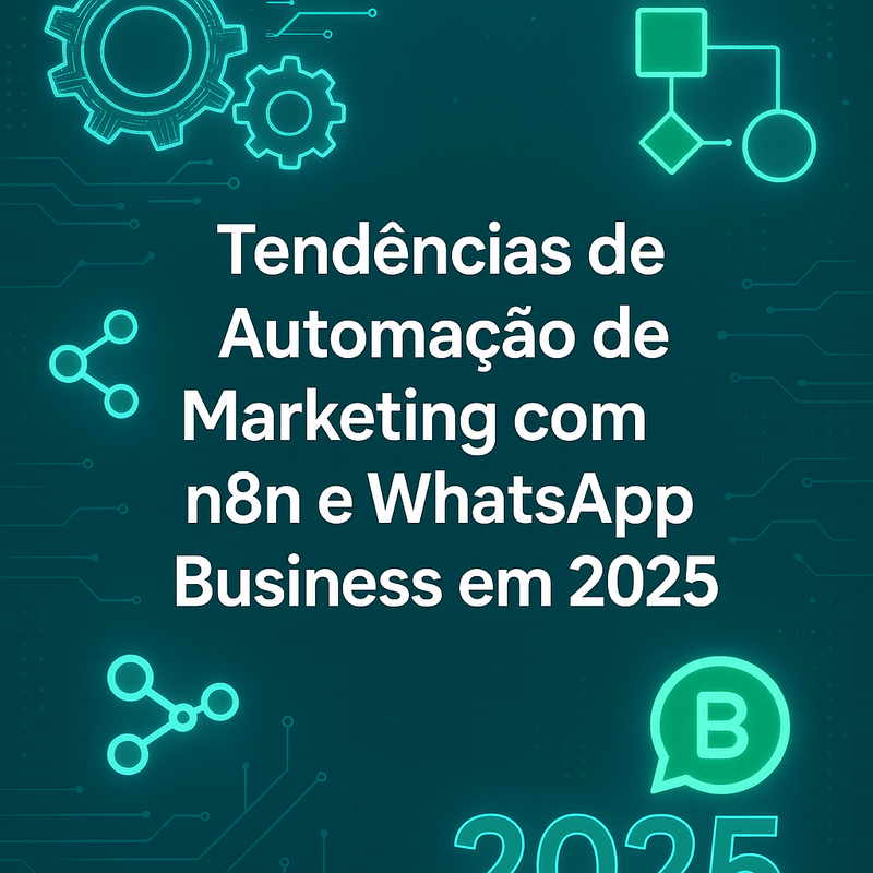 Tendências de automação de marketing com n8n e WhatsApp Business em 2025