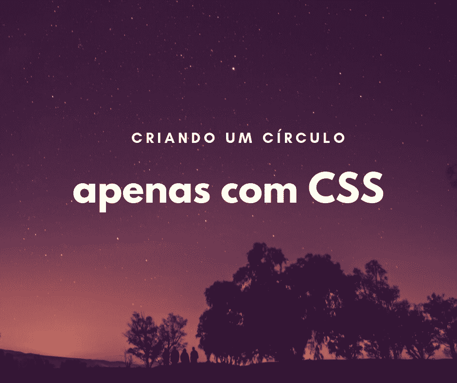 círculo com CSS capa