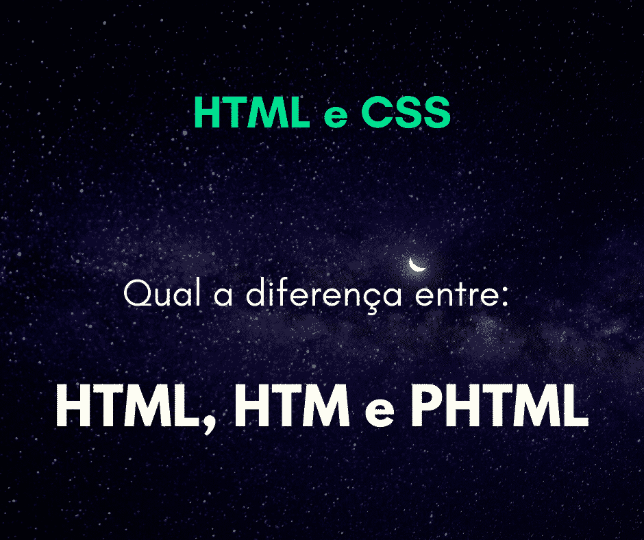 diferenca entre html htm e phtml capa