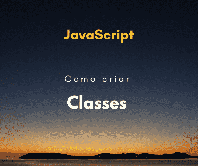 classe em javascript capa