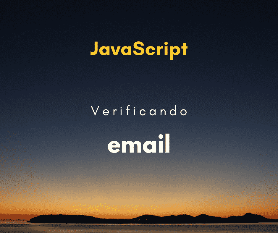 validar email com JavaScript
