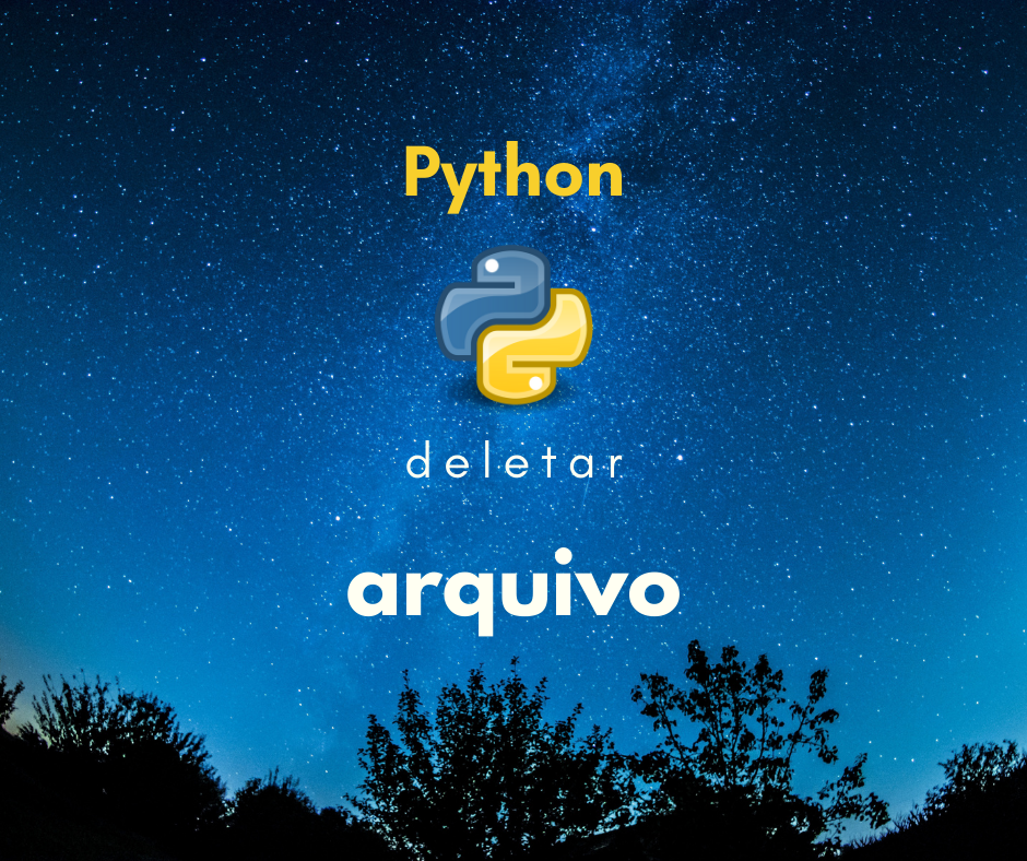 deletar arquivo com Python capa