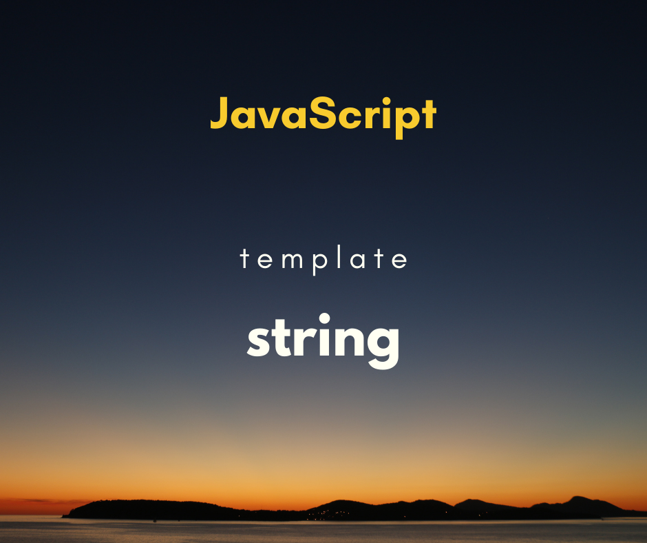 template string em JavaScript capa
