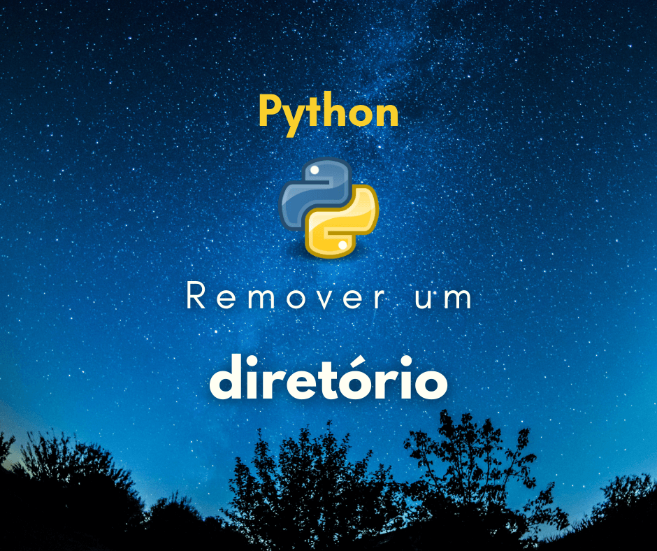 remover um diretório com Python capa