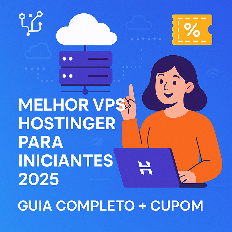 Melhor VPS Hostinger para Iniciantes em 2025: Guia Completo + Cupom
