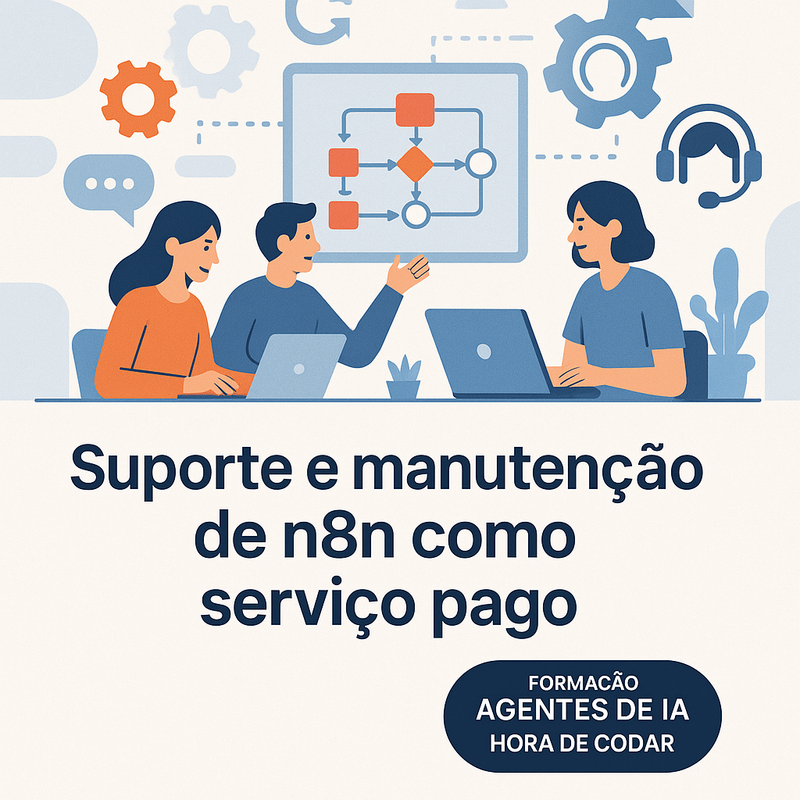 Como oferecer suporte e manutenção de n8n como serviço pago