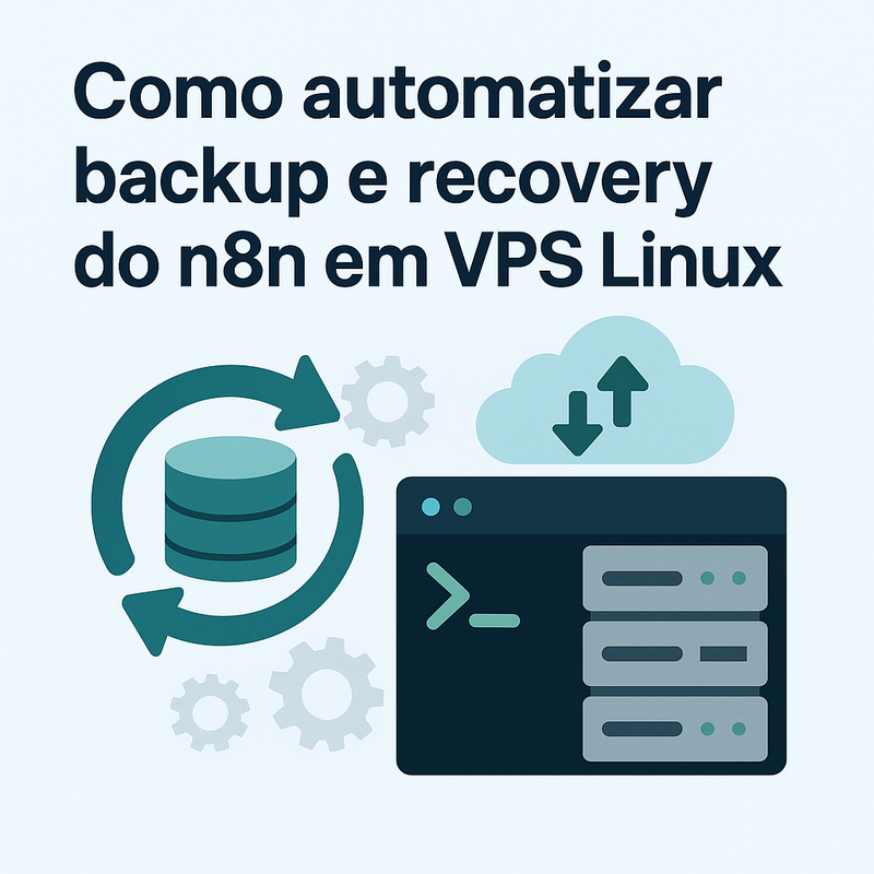 Como automatizar backup e recovery do n8n em VPS Linux