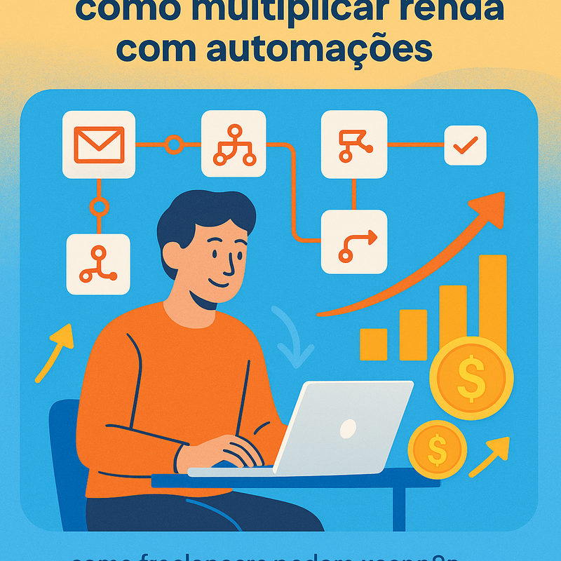 Como freelancers podem usar n8n para multiplicar renda com automações