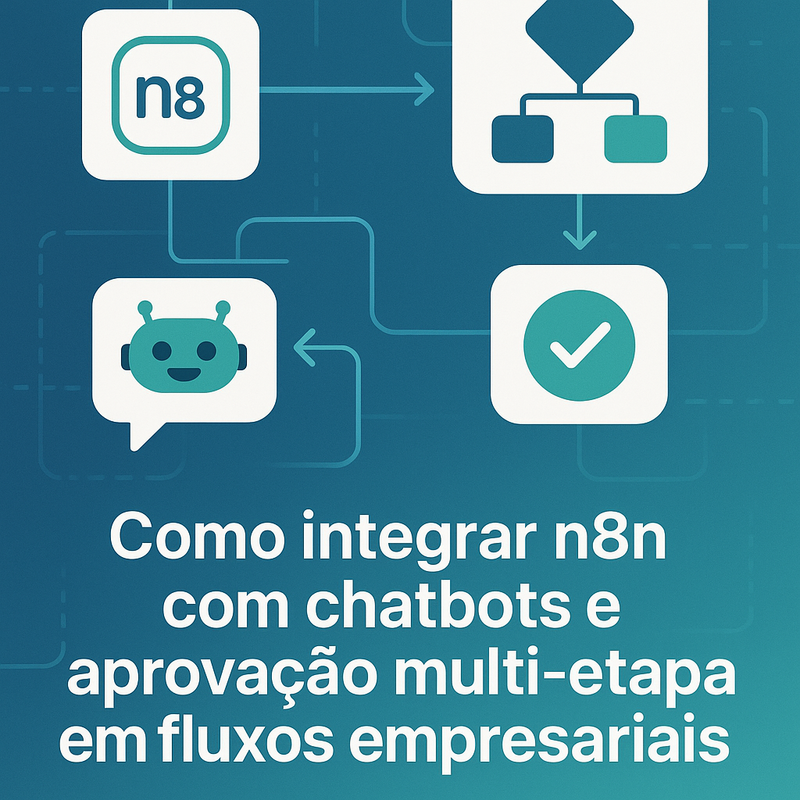 Como integrar n8n com chatbots e aprovação multi-etapa em fluxos empresariais
