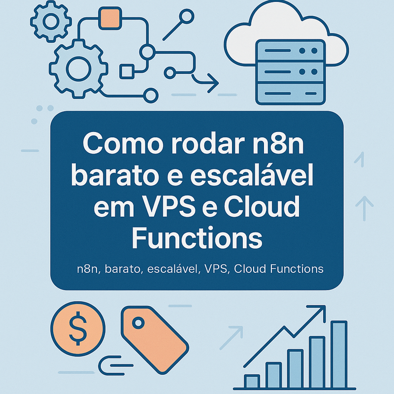 Como rodar n8n barato e escalável em VPS e Cloud Functions