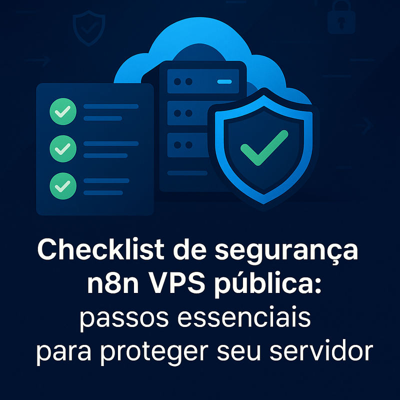 Checklist de segurança n8n VPS pública: passos essenciais para proteger seu servidor