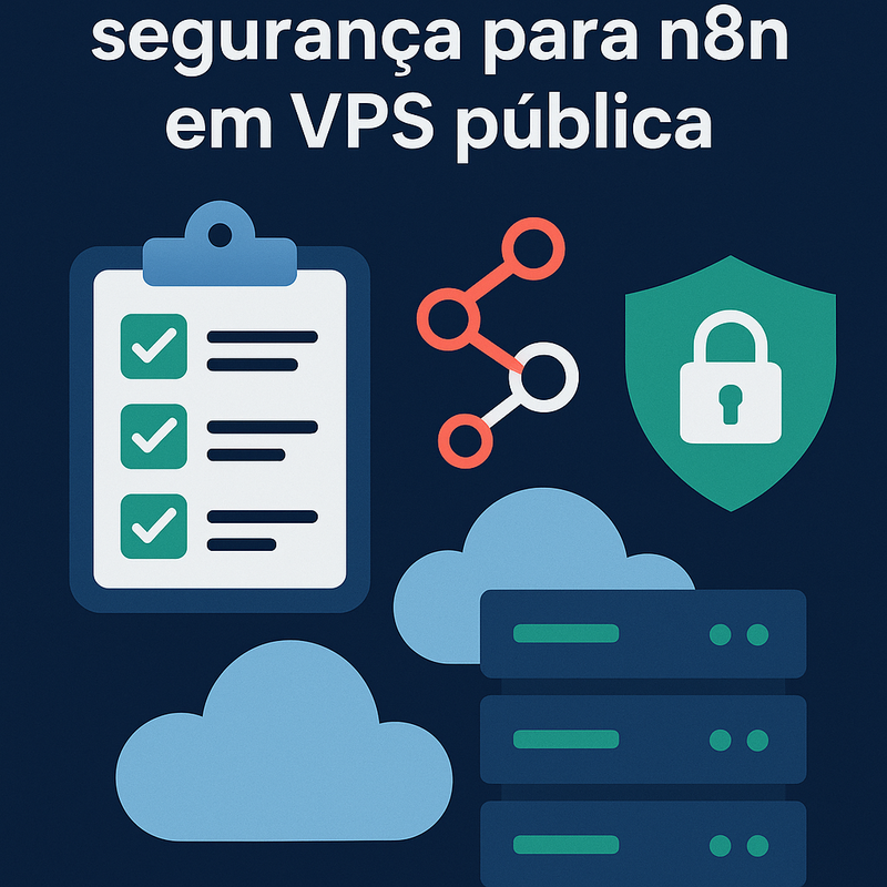 Checklist de segurança para n8n em VPS pública: proteja suas automações