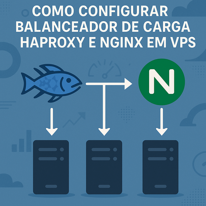 Como configurar balanceador de carga HAProxy e Nginx em VPS