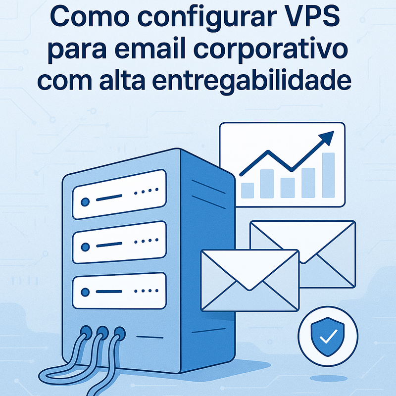 Como configurar VPS para email corporativo com alta entregabilidade