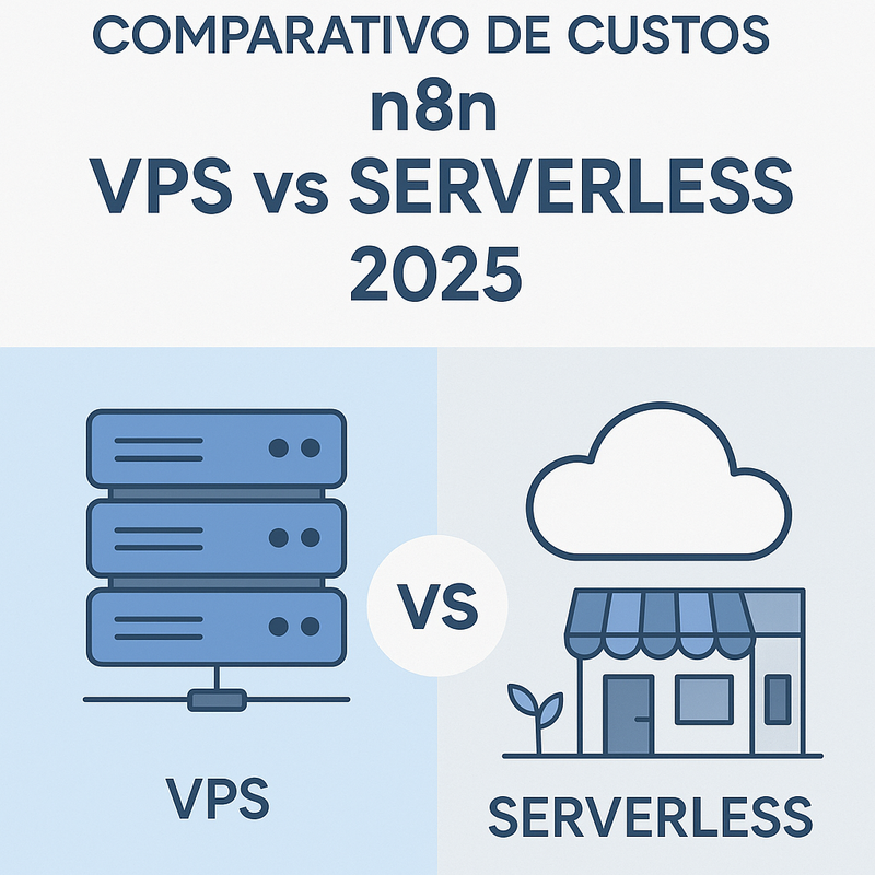 Comparativo de custos n8n VPS vs serverless para pequenas empresas em 2025