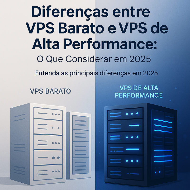 Diferenças entre VPS Barato e VPS de Alta Performance: O Que Considerar em 2026
