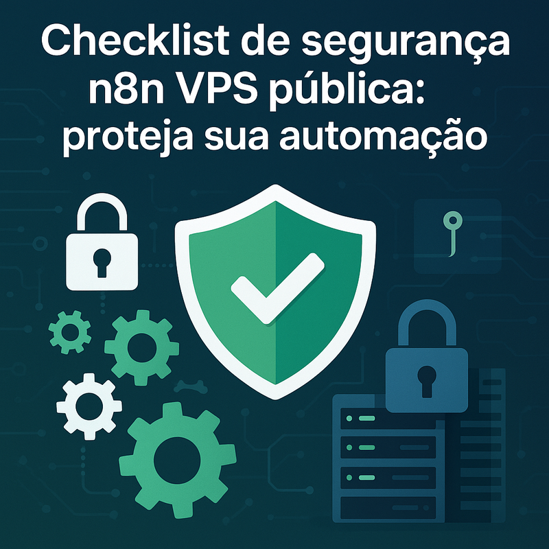 Checklist de segurança n8n VPS pública: proteja sua automação
