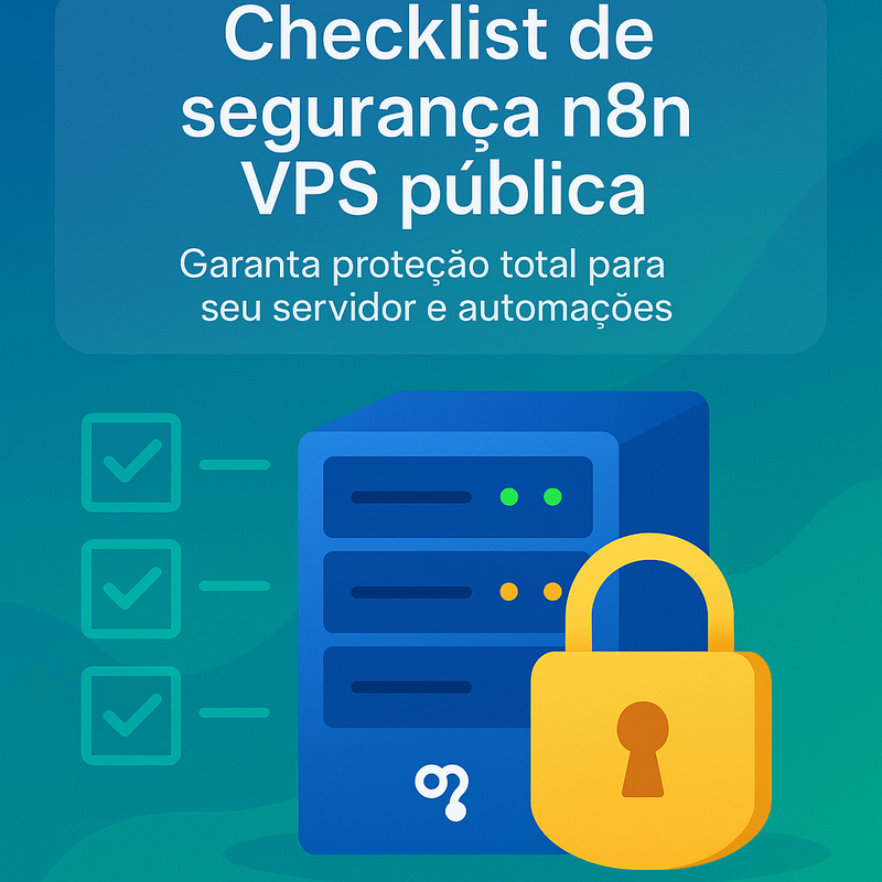 Checklist de segurança n8n VPS pública: garanta proteção total