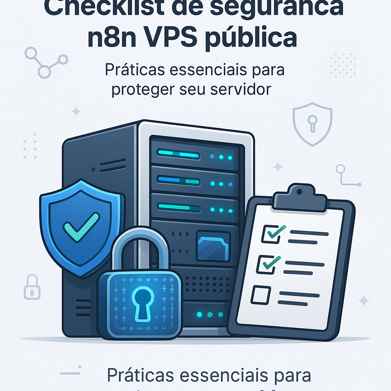 Checklist de segurança n8n VPS pública: práticas essenciais para proteger seu servidor