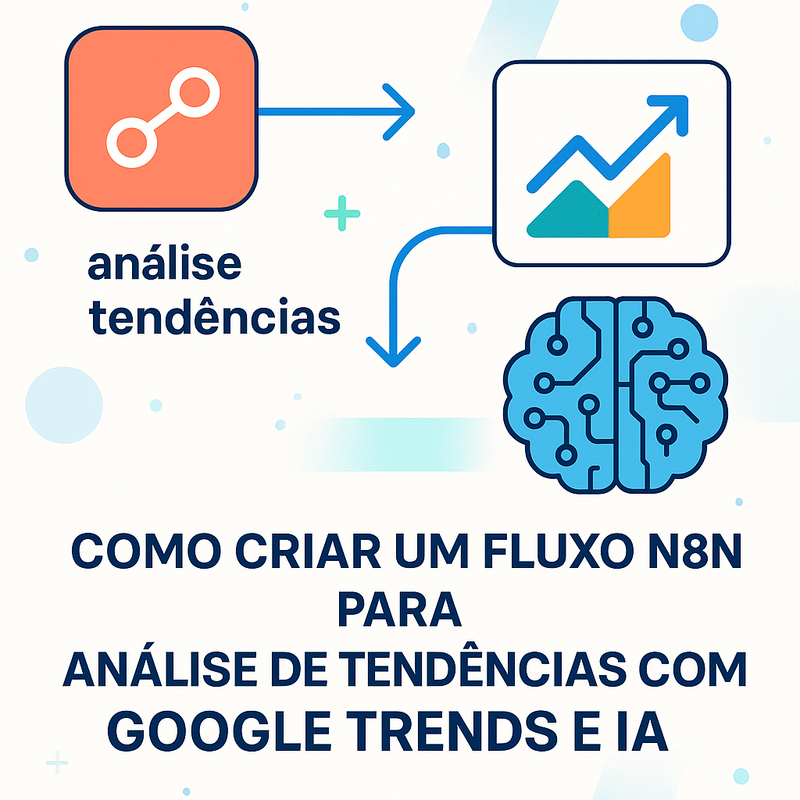 Como criar um fluxo n8n para análise de tendências com Google Trends e IA