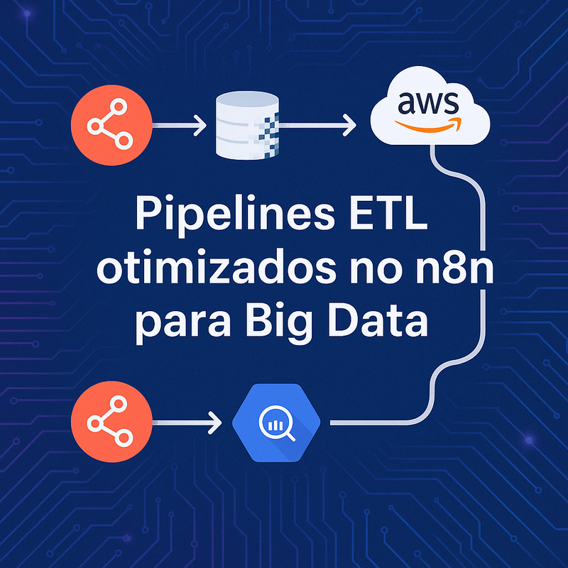Como criar pipelines ETL otimizados no n8n para Big Data e análise em nuvem pública