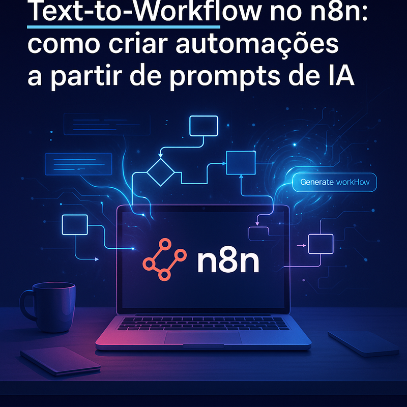 Text-to-Workflow no n8n: como criar automações a partir de prompts de IA (com uso prático)